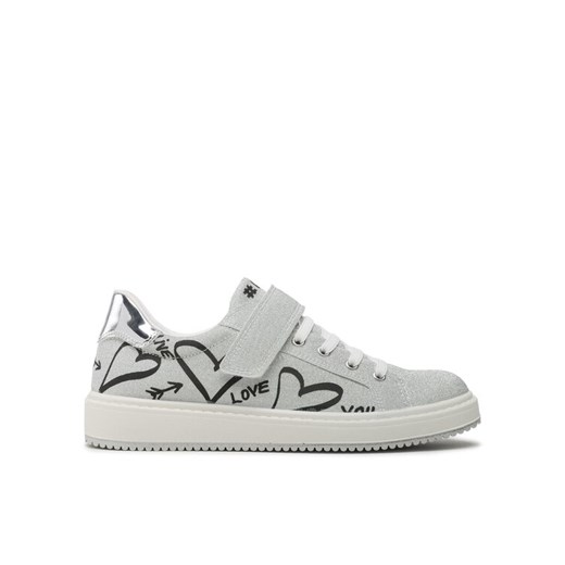 Sneakersy Primigi 3868011 D Srebrny ze sklepu eobuwie.pl w kategorii Trampki dziecięce - zdjęcie 182029904