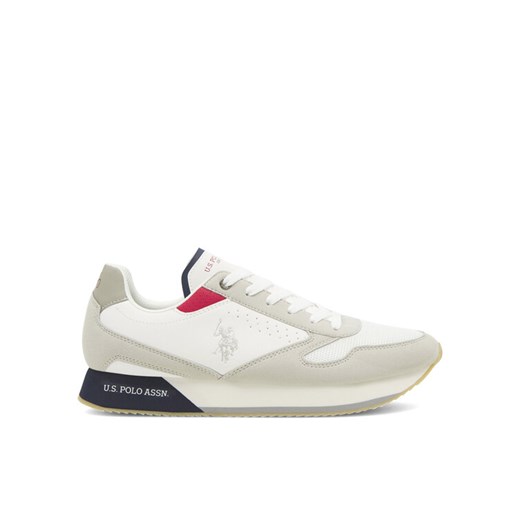 Sneakersy U.S. Polo Assn. NOBIL003G Biały ze sklepu eobuwie.pl w kategorii Buty sportowe męskie - zdjęcie 182029984