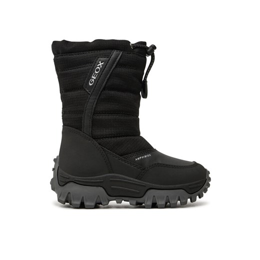 Śniegowce Geox J Himalaya Boy B Abx J26FRA 0FU54 C9999 M Czarny ze sklepu eobuwie.pl w kategorii Buty zimowe dziecięce - zdjęcie 182030003