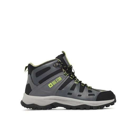 Trapery Big Star Shoes KK174098 Szary ze sklepu eobuwie.pl w kategorii Buty trekkingowe męskie - zdjęcie 182030123