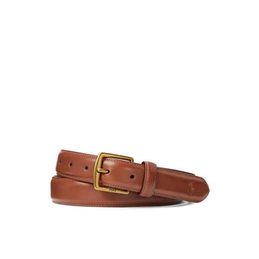 Pasek Damski Polo Ralph Lauren 405828968002 Brązowy ze sklepu eobuwie.pl w kategorii Paski damskie - zdjęcie 182030163