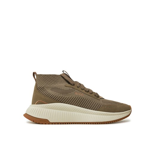 Sneakersy Boss Ttnm Evo 50523933 Brązowy ze sklepu eobuwie.pl w kategorii Buty sportowe damskie - zdjęcie 182030220