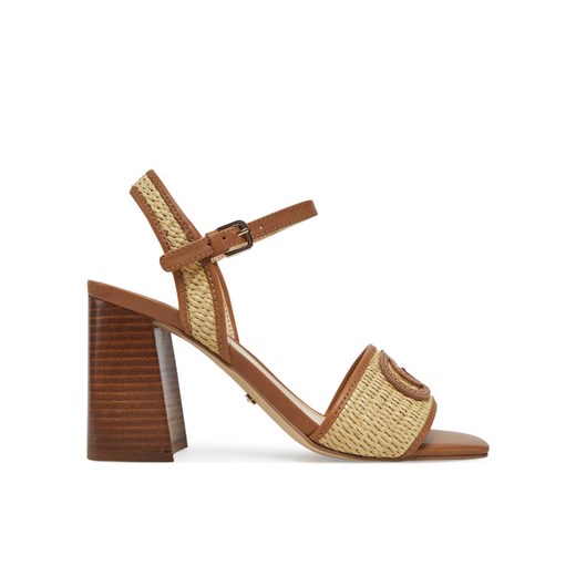 Sandały Guess FLJGNK FAB03 Beżowy ze sklepu eobuwie.pl w kategorii Sandały damskie - zdjęcie 182030264