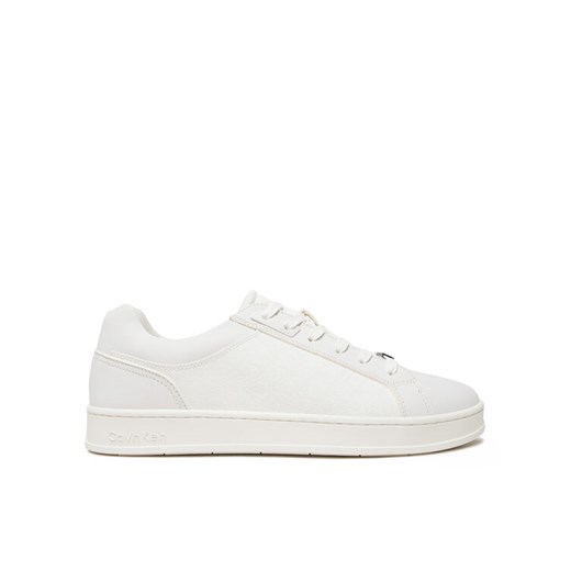 Sneakersy Calvin Klein Low Top Lace Up Nb Mono HM0HM01768 Biały ze sklepu eobuwie.pl w kategorii Buty sportowe męskie - zdjęcie 182030271