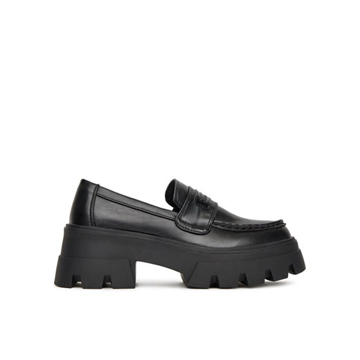 Loafersy DeeZee KX2212004 Czarny ze sklepu eobuwie.pl w kategorii Lordsy damskie - zdjęcie 182030280