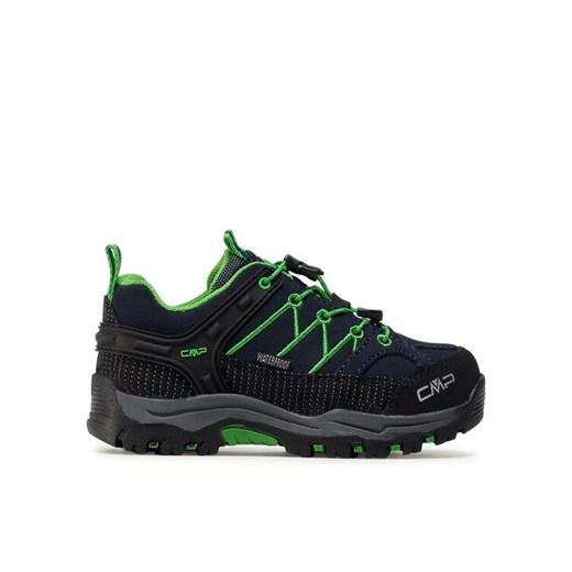 Trekkingi CMP Kids Rigel Low Trekking Shoes Wp 3Q13244J Granatowy ze sklepu eobuwie.pl w kategorii Buty trekkingowe dziecięce - zdjęcie 182030310