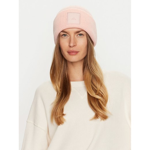 Czapka adidas Cuffed Beanie IY5254 Różowy ze sklepu eobuwie.pl w kategorii Czapki zimowe damskie - zdjęcie 182030324
