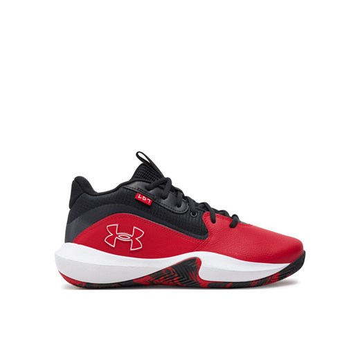 Buty do koszykówki Under Armour Ua Lockdown 7 3028512-600 Czerwony ze sklepu eobuwie.pl w kategorii Buty sportowe męskie - zdjęcie 182030352