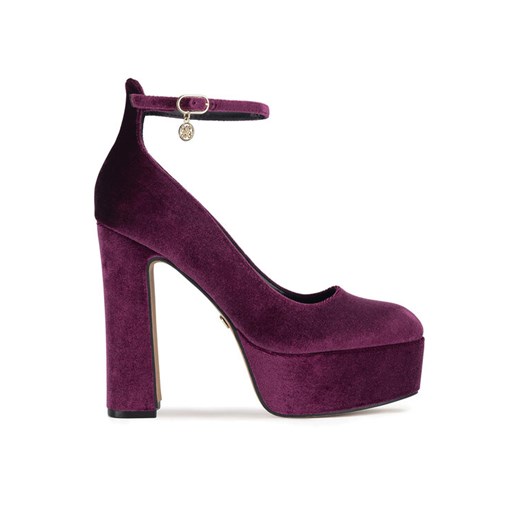 Czółenka Nine West WFA3040-1 Fioletowy ze sklepu eobuwie.pl w kategorii Czółenka - zdjęcie 182030393
