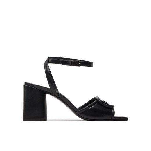 Sandały Emporio Armani X3P831 XF271 00002 Czarny ze sklepu eobuwie.pl w kategorii Sandały damskie - zdjęcie 182030494