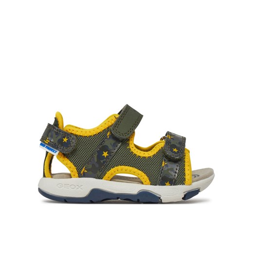 Sandały Geox B Sandal Multy Boy B450FA 014CE C0629 M Khaki ze sklepu eobuwie.pl w kategorii Sandały dziecięce - zdjęcie 182030532
