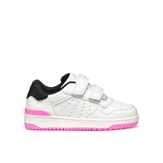 Sneakersy Geox J Washiba J45HXB 000BC C0404 S Biały ze sklepu eobuwie.pl w kategorii Buty sportowe dziecięce - zdjęcie 182030632
