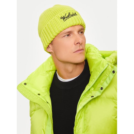 Czapka Woolrich CFWOAC0288MRUF0428 Zielony ze sklepu eobuwie.pl w kategorii Czapki zimowe męskie - zdjęcie 182030690