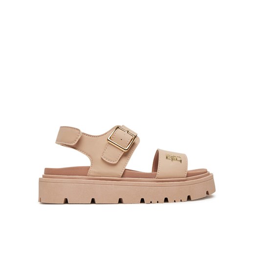 Sandały Tommy Hilfiger T3A2-33785-0326 S Różowy ze sklepu eobuwie.pl w kategorii Sandały dziecięce - zdjęcie 182030743