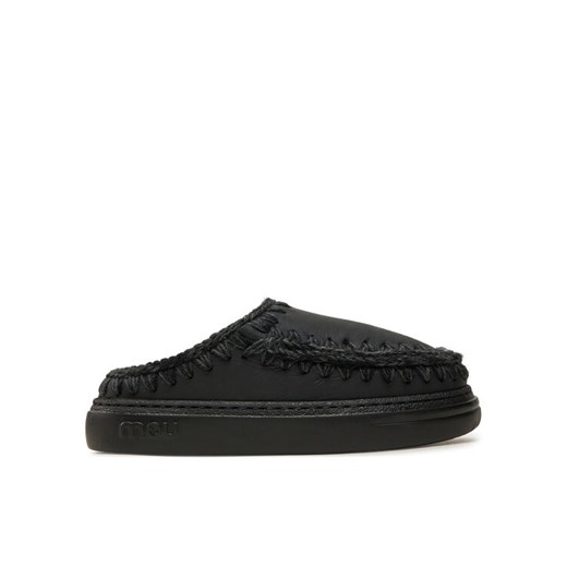 Kapcie Mou Eskimo Bold Clog FW411010B Czarny ze sklepu eobuwie.pl w kategorii Kapcie damskie - zdjęcie 182030763