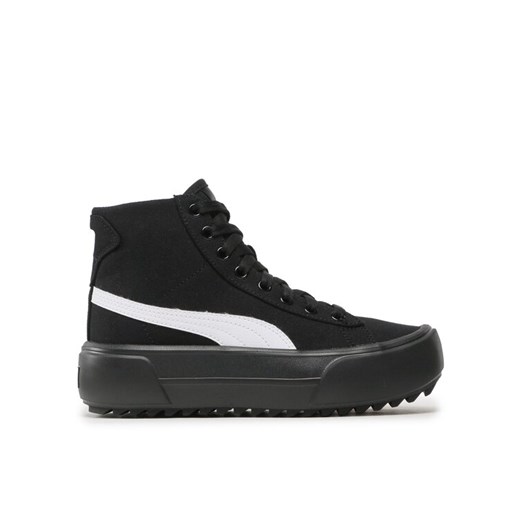 Sneakersy Puma Kaia Mid Cv 384409 05 Czarny ze sklepu eobuwie.pl w kategorii Trampki damskie - zdjęcie 182030802