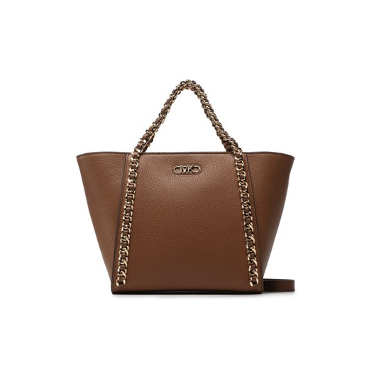 Torebka MICHAEL Michael Kors Westley 30S3G5WT1L Brązowy ze sklepu eobuwie.pl w kategorii Torby Shopper bag - zdjęcie 182030911