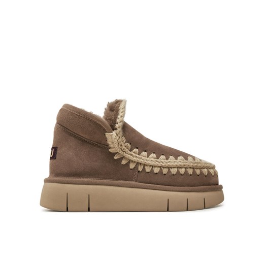 Śniegowce Mou Eskimo Bounce Sneaker FW531009A Brązowy ze sklepu eobuwie.pl w kategorii Śniegowce damskie - zdjęcie 182030913