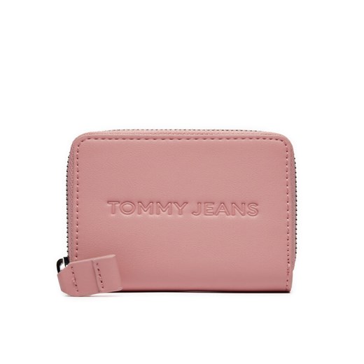 Duży Portfel Damski Tommy Jeans Tjw Ess Must Small Za AW0AW16387 Różowy ze sklepu eobuwie.pl w kategorii Portfele damskie - zdjęcie 182030920