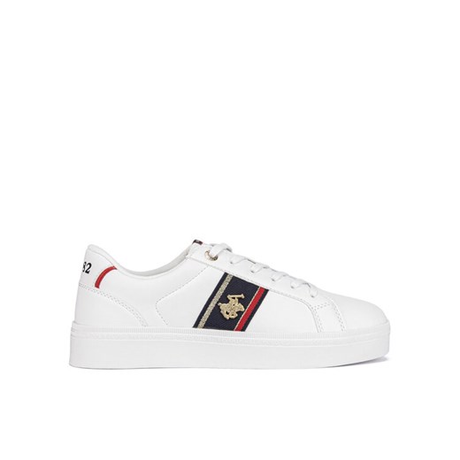 Sneakersy Beverly Hills Polo Club V12-722 Biały ze sklepu eobuwie.pl w kategorii Trampki damskie - zdjęcie 182031010