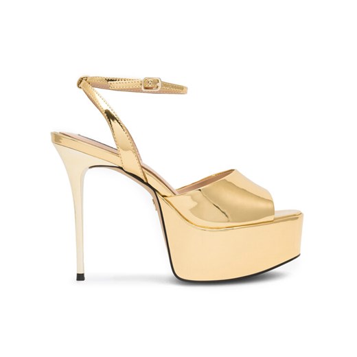 Sandały Nine West CHANDA ZL23031CC Złoty ze sklepu eobuwie.pl w kategorii Sandały damskie - zdjęcie 182031040