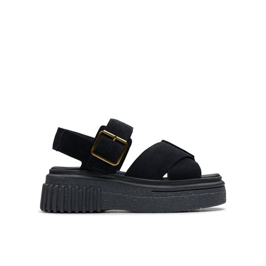 Sandały Clarks Evamar Wish 26181199 Czarny ze sklepu eobuwie.pl w kategorii Sandały damskie - zdjęcie 182031120