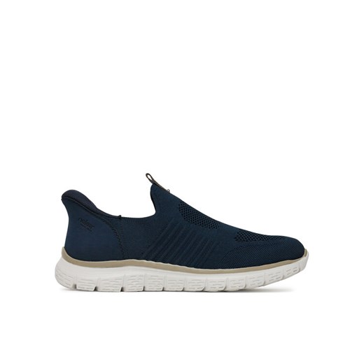 Sneakersy Rieker B6659-14 Granatowy ze sklepu eobuwie.pl w kategorii Buty sportowe męskie - zdjęcie 182031293