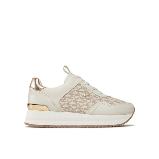 Sneakersy MICHAEL Michael Kors Raina Trainer 43R4RNFSAB Écru ze sklepu eobuwie.pl w kategorii Buty sportowe damskie - zdjęcie 182031504