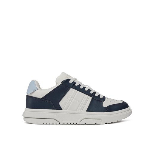 Sneakersy Tommy Jeans Tjw Skate Sneaker Mat Mix EN0EN02501 Granatowy ze sklepu eobuwie.pl w kategorii Buty sportowe damskie - zdjęcie 182031564