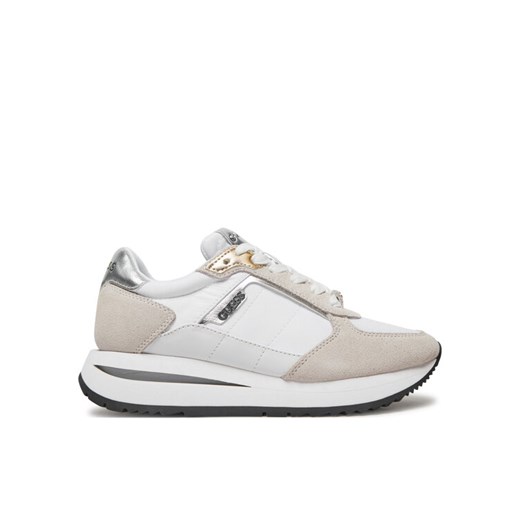 Sneakersy Guess FLPEGY FAB12 Biały ze sklepu eobuwie.pl w kategorii Buty sportowe damskie - zdjęcie 182031641