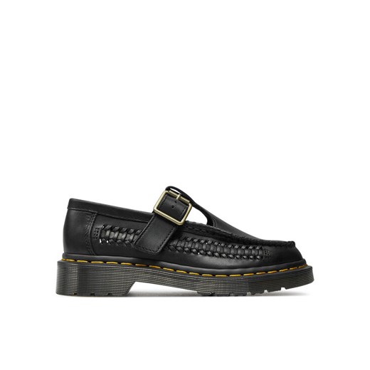 Półbuty Dr. Martens Adrian T Bar 31622001 Czarny ze sklepu eobuwie.pl w kategorii Mokasyny męskie - zdjęcie 182031720