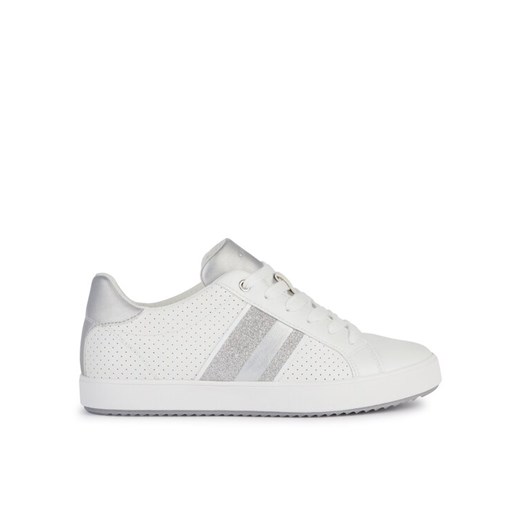 Sneakersy Geox D Blomiee D366HF 054AJ C0007 Biały ze sklepu eobuwie.pl w kategorii Trampki damskie - zdjęcie 182031723