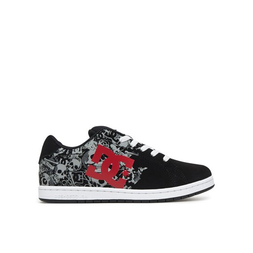 Sneakersy DC GAVELER DC01707061 Czarny ze sklepu eobuwie.pl w kategorii Buty sportowe dziecięce - zdjęcie 182031770