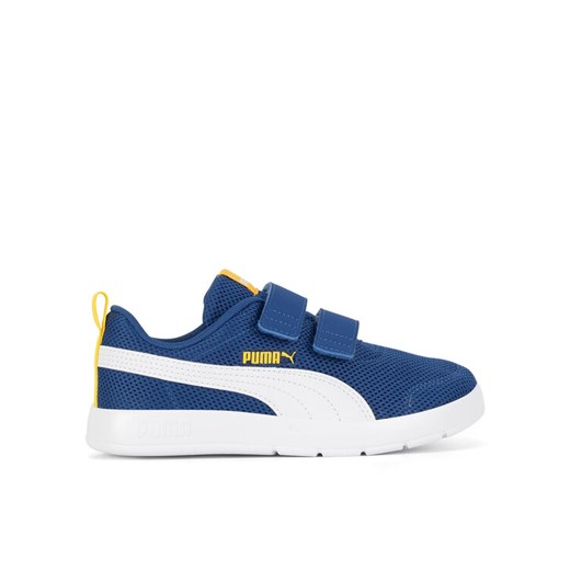 Sneakersy Puma COURTFLEX V3 MESH PS 39808505 Niebieski ze sklepu eobuwie.pl w kategorii Buty sportowe dziecięce - zdjęcie 182031771