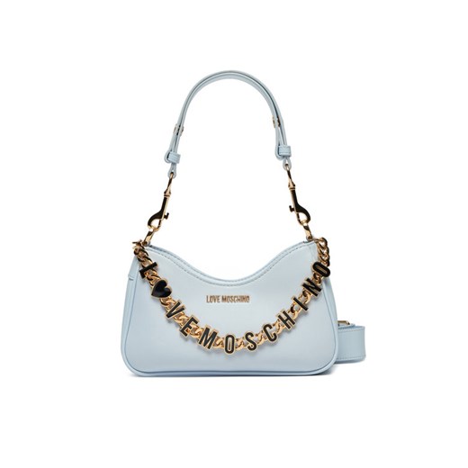 Torebka LOVE MOSCHINO JC4070PP1ML1371A Błękitny ze sklepu eobuwie.pl w kategorii Torebki damskie - zdjęcie 182031820