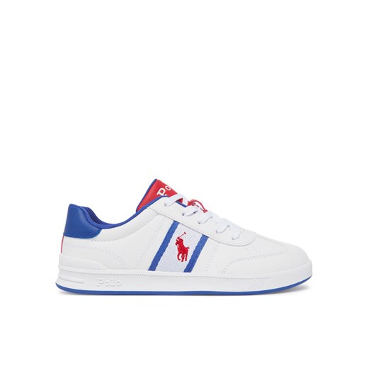 Sneakersy Polo Ralph Lauren Heritage Court III T-Toe RL02475103 Biały ze sklepu eobuwie.pl w kategorii Buty sportowe dziecięce - zdjęcie 182031884