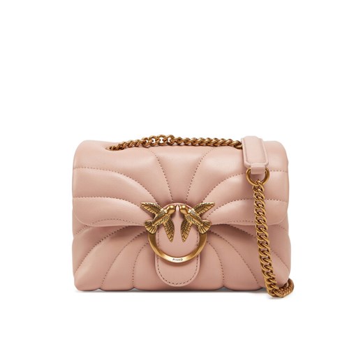 Torebka PINKO Love Puff Mini Cl AI 24-25 PLTT 100039 A1EX Różowy ze sklepu eobuwie.pl w kategorii Kopertówki - zdjęcie 182031991