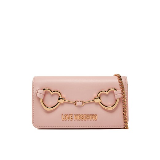 Torebka LOVE MOSCHINO JC5643PP1MLB0601 Różowy ze sklepu eobuwie.pl w kategorii Kopertówki - zdjęcie 182032004