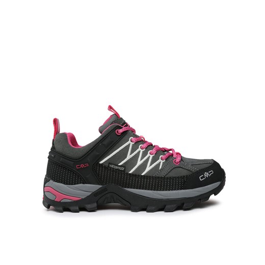 Trekkingi CMP Rigel Low Wmn Treking Shoe Wp 3Q13246 Szary ze sklepu eobuwie.pl w kategorii Buty trekkingowe damskie - zdjęcie 182032063