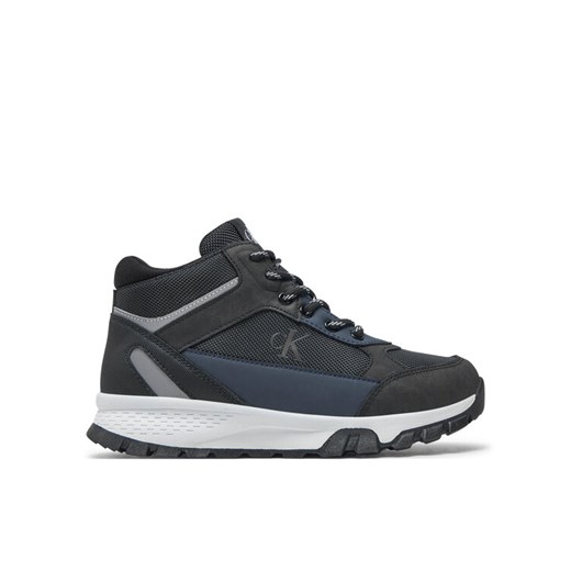 Sneakersy Calvin Klein Jeans High Top Lace-Up Sneaker V3B9-81087-1492 S Czarny ze sklepu eobuwie.pl w kategorii Buty sportowe dziecięce - zdjęcie 182032114