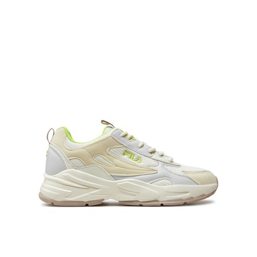 Sneakersy Fila Novarra Wmn FFW0193 Biały ze sklepu eobuwie.pl w kategorii Buty sportowe damskie - zdjęcie 182032201