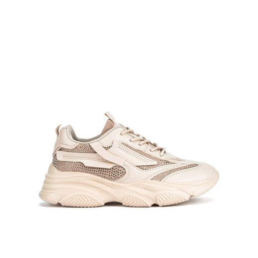 Sneakersy DeeZee WAG1250003A Beżowy ze sklepu eobuwie.pl w kategorii Buty sportowe damskie - zdjęcie 182032251
