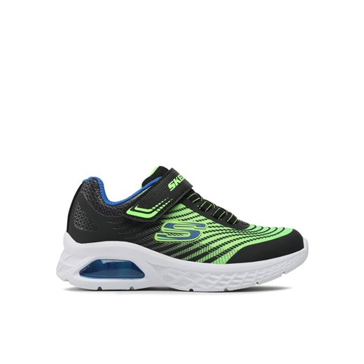 Sneakersy Skechers Microspec Max II 403930L/BBLM Czarny ze sklepu eobuwie.pl w kategorii Buty sportowe dziecięce - zdjęcie 182032264