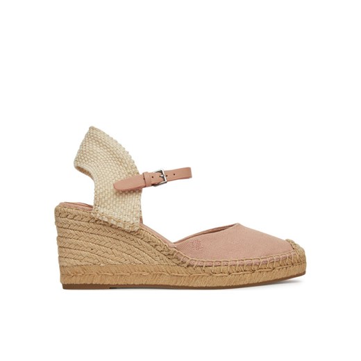 Espadryle LAUREN RALPH LAUREN Robby 802961836005 Różowy ze sklepu eobuwie.pl w kategorii Espadryle damskie - zdjęcie 182032284