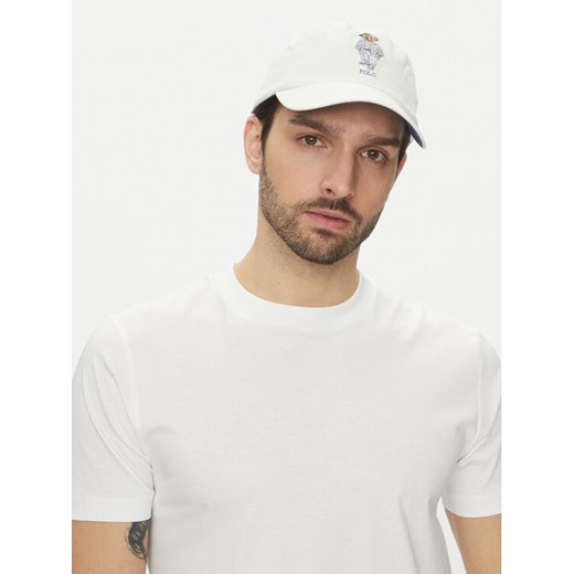Czapka z daszkiem Polo Ralph Lauren 710963775001 Écru ze sklepu eobuwie.pl w kategorii Czapki z daszkiem męskie - zdjęcie 182032362