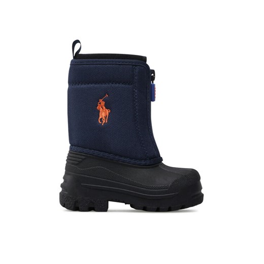 Śniegowce Polo Ralph Lauren Quio Zip II RF103669 Granatowy ze sklepu eobuwie.pl w kategorii Buciki niemowlęce - zdjęcie 182032374