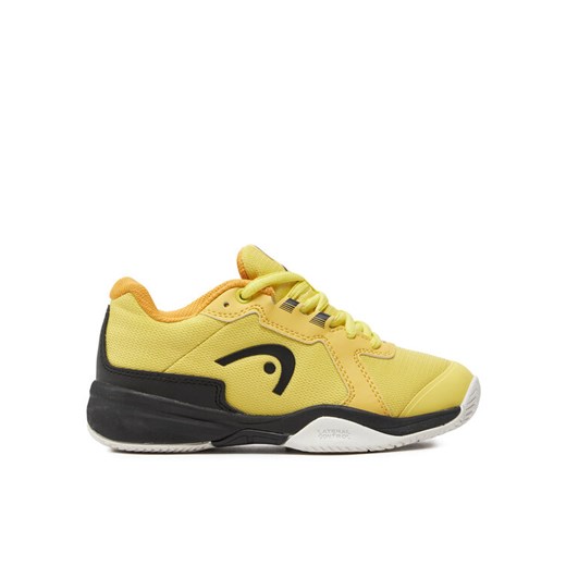 Buty do tenisa Head Sprint 3.5 Junior 275314 Żółty ze sklepu eobuwie.pl w kategorii Buty sportowe dziecięce - zdjęcie 182032391