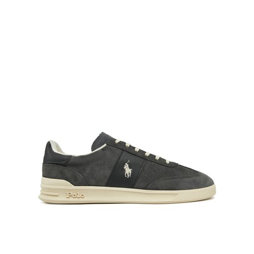 Sneakersy Polo Ralph Lauren Aera 809956120002 Szary ze sklepu eobuwie.pl w kategorii Buty sportowe męskie - zdjęcie 182032392