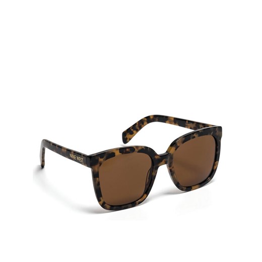 Okulary przeciwsłoneczne Nine West NW 6622S Brązowy ze sklepu eobuwie.pl w kategorii Okulary przeciwsłoneczne damskie - zdjęcie 182032394