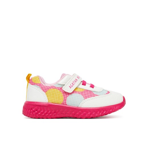 Sneakersy Agatha Ruiz de la Prada 252920 S Biały ze sklepu eobuwie.pl w kategorii Buty sportowe dziecięce - zdjęcie 182032404
